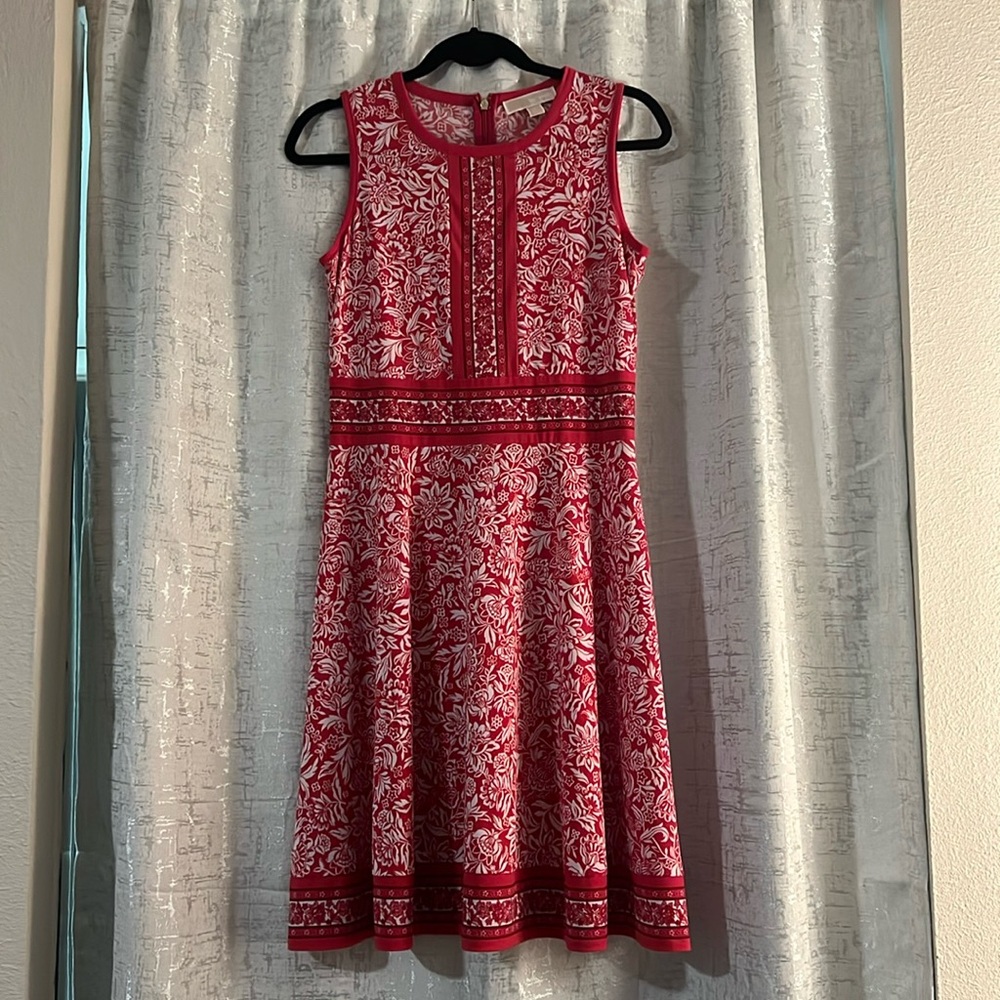 Michael Kors pink sleeveless dress. M